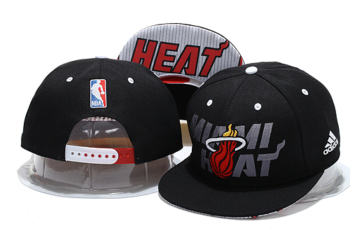 NBA Miami Heat Snapback Hat #110